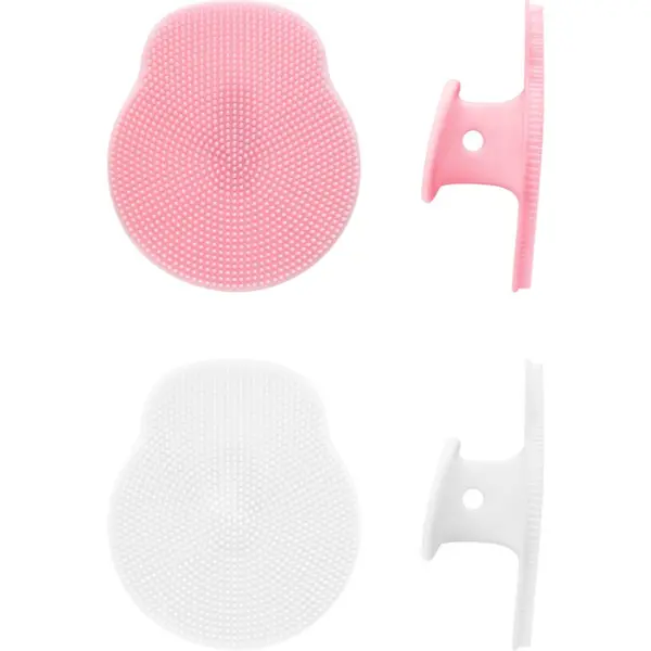 Brushworks Brushworks Silicone Cleansing Pads eksfolijacijske blazinice za čišćenje 2 kom