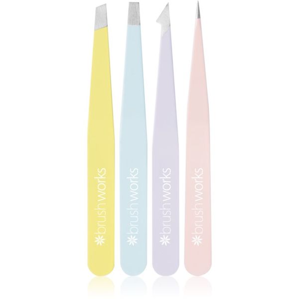 Brushworks Brushworks Tweezer Set Mixed set pinceta