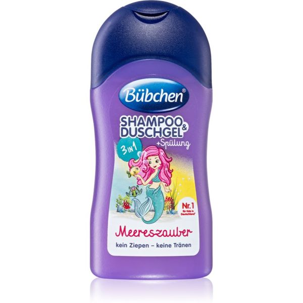 Bübchen Bübchen Kids 3 in 1 3 u1 šampon, regenerator i gel za tuširanje za djecu 50 ml