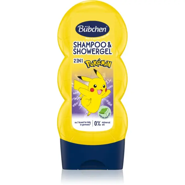 Bübchen Bübchen Shampoo & Shower Gel Pokémon šampon i gel za tuširanje za djecu 230 ml