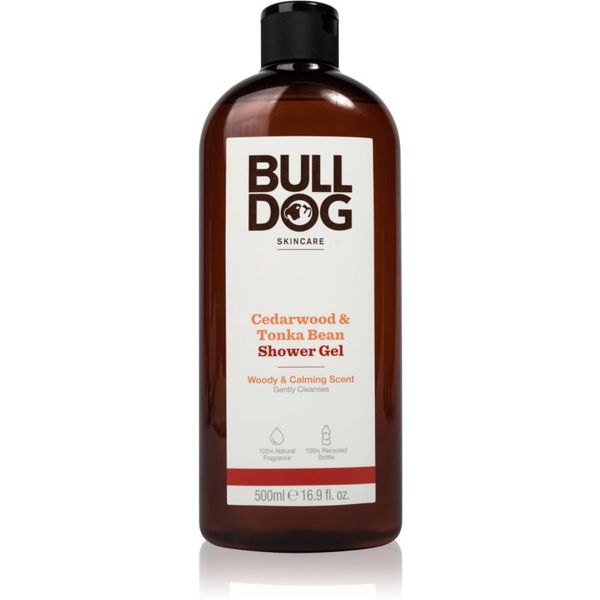 Bulldog Bulldog Cedarwood and Tonka Bean gel za tuširanje za muškarce 500 ml
