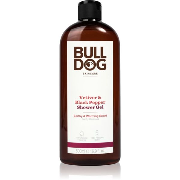 Bulldog Bulldog Vetiver and Black Pepper gel za tuširanje za muškarce 500 ml