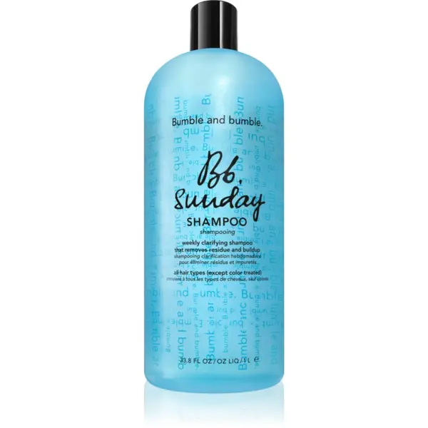 Bumble and Bumble Bumble and bumble Bb. Sunday Shampoo detoksikacijski šampon za čišćenje 1000 ml