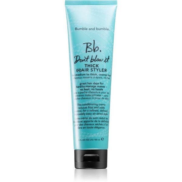 Bumble and Bumble Bumble and bumble Don't Blow It Thick (H)air Styler njega za hidrataciju bez ispiranja za grubu kosu 150 ml