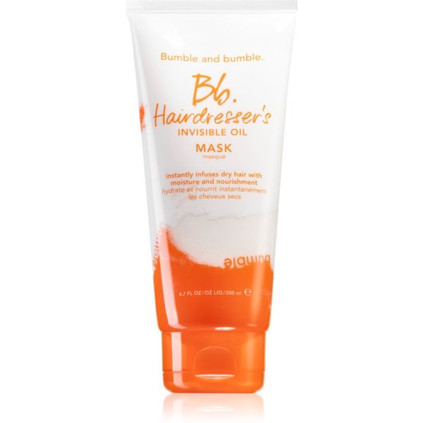 Bumble and Bumble Bumble and bumble Hairdresser's Invisible Oil Mask hidratantna i hranjiva maska za suhu i lomljivu kosu 200 ml