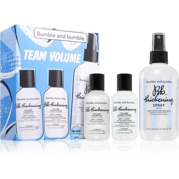 Bumble and Bumble Bumble and bumble Team Volume Set poklon set (za žene)