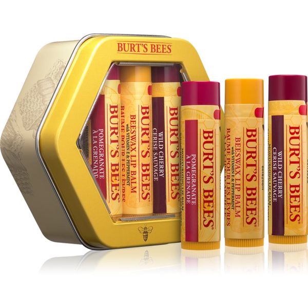 Burt’s Bees Burt’s Bees Burt's Trio Tin poklon set za usne za žene III.