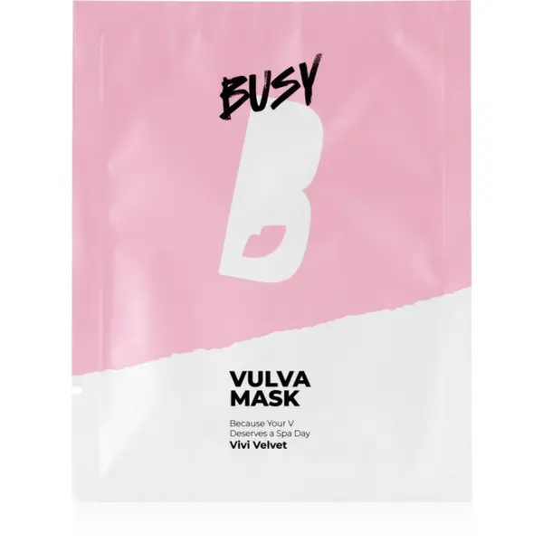 BusyB BusyB Vivi Velvet Vulva Mask maska za intimne zone 1 kom