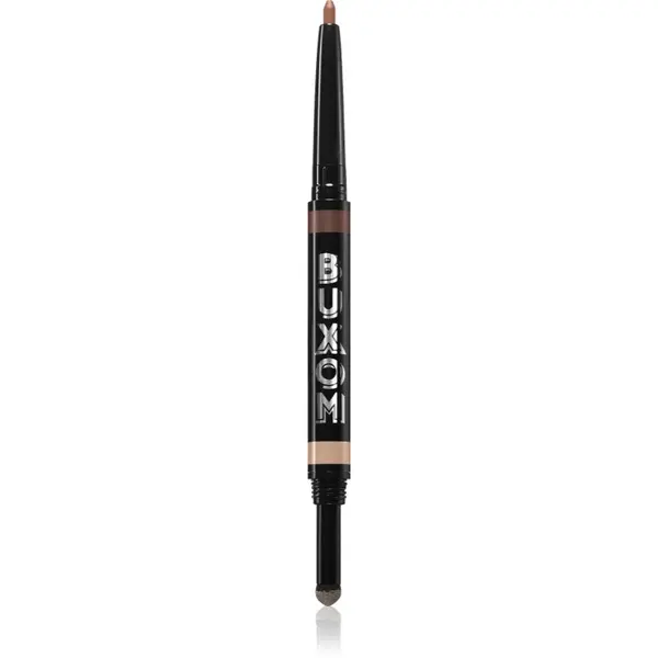 Buxom Buxom FLIP SIDE DUAL-ENDED EYELINER & SHADOW kremasta olovka i sjenilo za oči u olovci nijansa Champagne and Chocolates 0.78 g