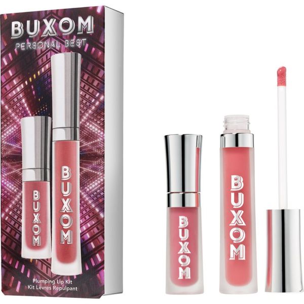 Buxom Buxom PLUMPING LIP KIT PERSONAL BEST kremasto sjajilo za usne s plumping efektom