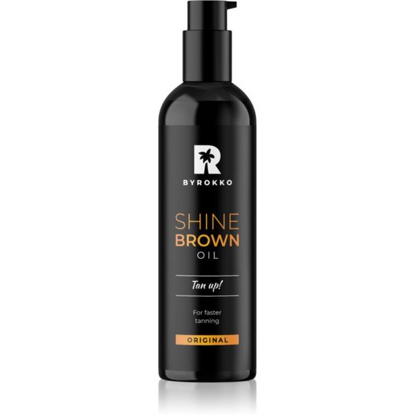 ByRokko ByRokko Shine Brown Tan Up! sredstvo za ubrzanje i produljenje preplanulosti 150 ml