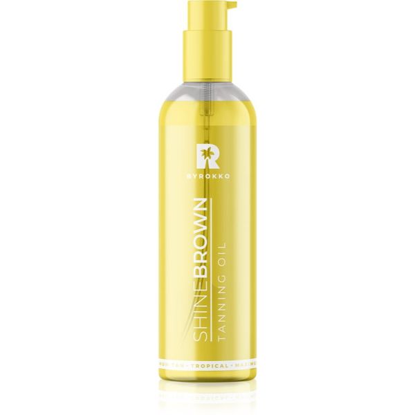 ByRokko ByRokko Shine Brown Tanning Oil sredstvo za ubrzanje i produljenje preplanulosti 145 ml