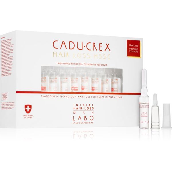 CADU-CREX CADU-CREX Hair Loss HSSC Initial Hair Loss kura za kosu protiv početnog opadanja kose za muškarce 20x3,5 ml