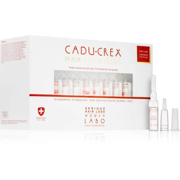 CADU-CREX CADU-CREX Hair Loss HSSC Serious Hair Loss kura za kosu za žene protiv jakog opadanja kose za žene 40x3,5 ml