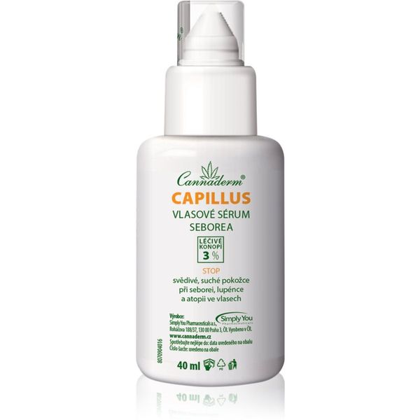Cannaderm Cannaderm Capillus Seborea Hair Serum aktivni serum za suho vlasište i svrbež 40 ml
