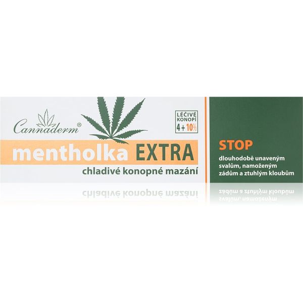 Cannaderm Cannaderm Mentholka EXTRA cooling lubrication rashlađujući gel od konoplje s mentolom 150 ml