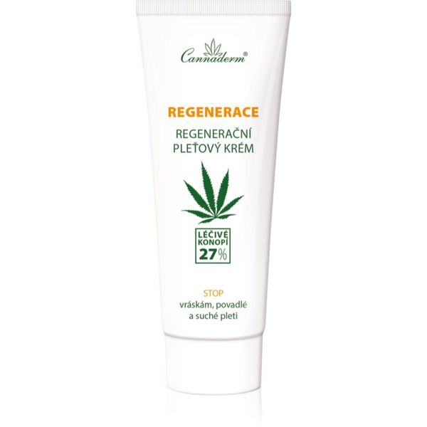 Cannaderm Cannaderm Regeneration Cream for dry and sensitive skin krema za regeneraciju za suhu i osjetljivu kožu 75 g