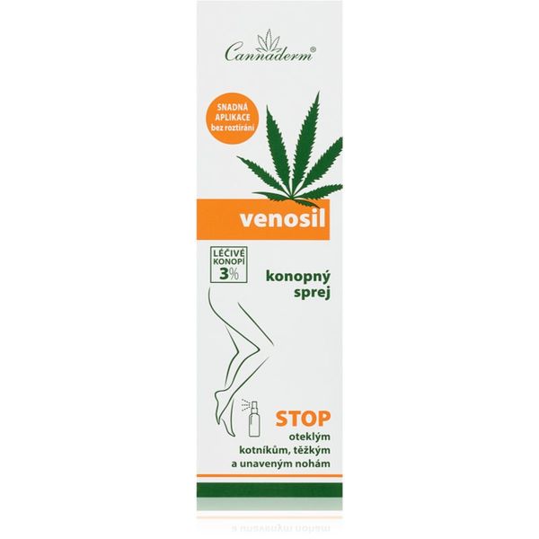 Cannaderm Cannaderm Venosil cannabis spray sprej za stopala s aktivnom konopljom 150 ml