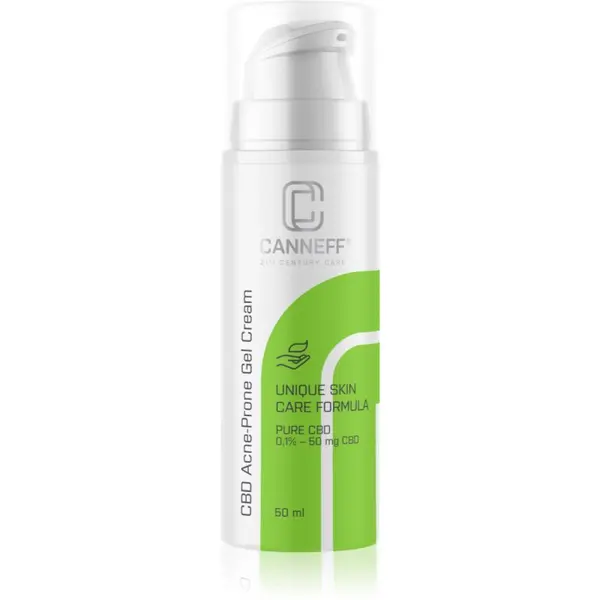 Canneff Canneff Balance CBD Acne-Prone Gel Cream gel krema za masno lice sklono aknama 50 ml