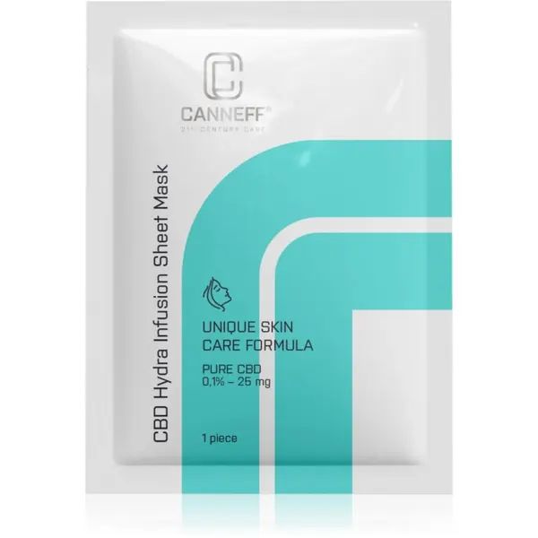 Canneff Canneff Balance CBD Hydra Infusion Sheet Mask hidratantna sheet maska 1 kom