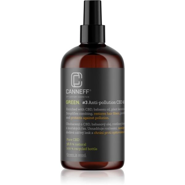 Canneff Canneff Green Anti-pollution CBD & Plant Keratin Hair Spray njega bez ispiranja za kosu 200 ml