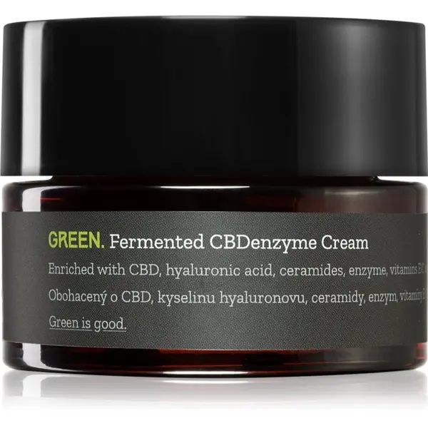 Canneff Canneff Green Fermented CBDenzyme Cream intenzivna krema za pomlađivanje s CBD-om 50 ml