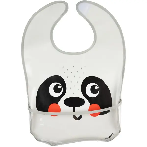 Canpol babies Canpol babies BabiesBoo Bibs podbradnik Panda 1 kom