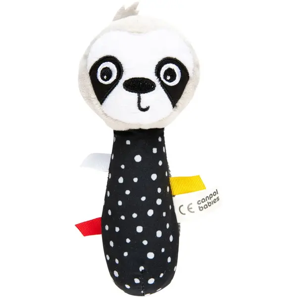 Canpol babies Canpol babies BabiesBoo Sensory Toy with Squeaker skvičavac Sloth 1 kom