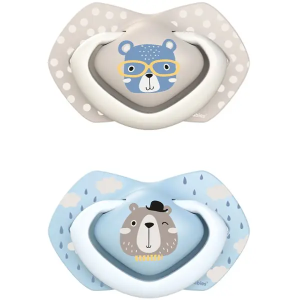 Canpol babies Canpol babies Bonjour Paris C 18 m+ duda Blue 2 kom