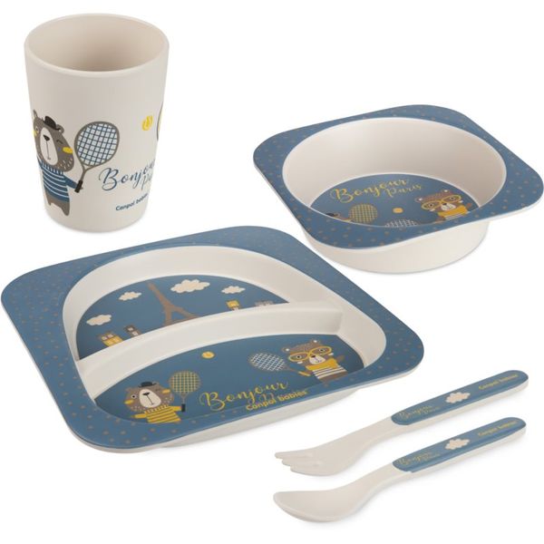 Canpol Babies canpol babies Bonjour Paris Set set pribora za jelo za djecu 5 kom