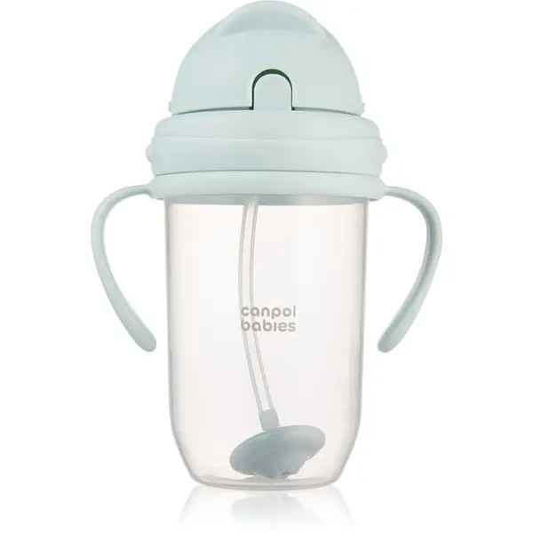 Canpol babies Canpol babies Cup čašica s utegom Green 6m+ 270 ml