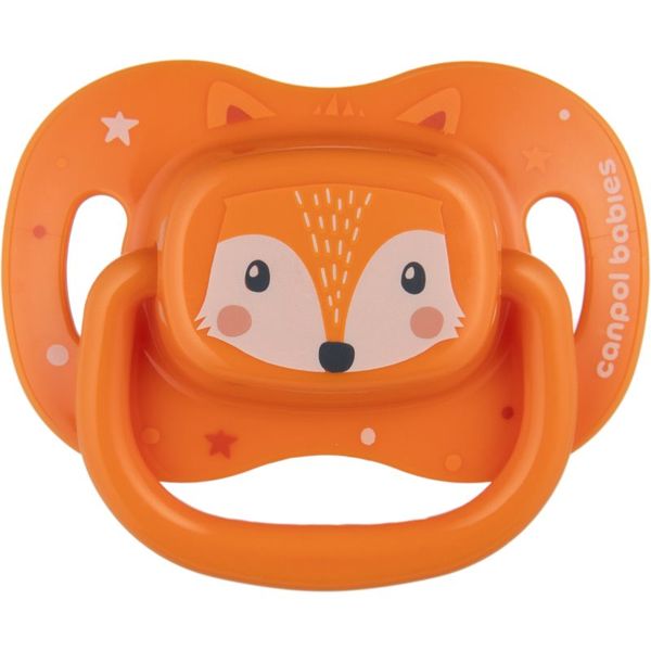 Canpol Babies Canpol babies Cute Animals Soother 18m+ duda Orange 1 kom