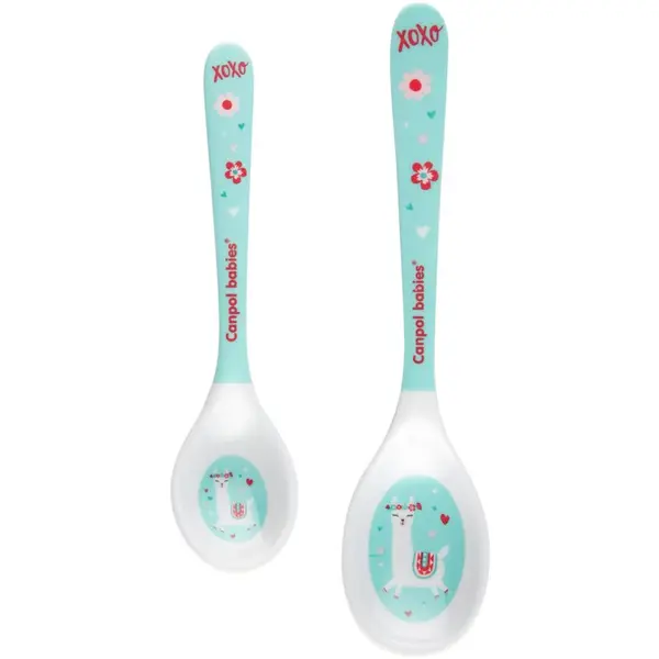 Canpol babies Canpol babies Exotic Animals Spoon žličica Turquoise 2 kom