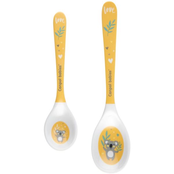 Canpol Babies canpol babies Exotic Animals Spoon žličica Yellow 2 kom