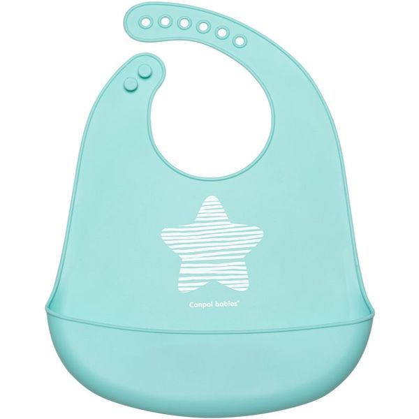 Canpol Babies Canpol babies Pastels podbradnik 4m+ Blue 1 kom