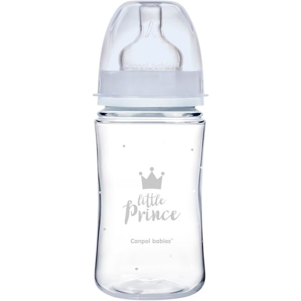 Canpol Babies Canpol babies Royal Baby bočica za bebe 3m+ Blue 240 ml