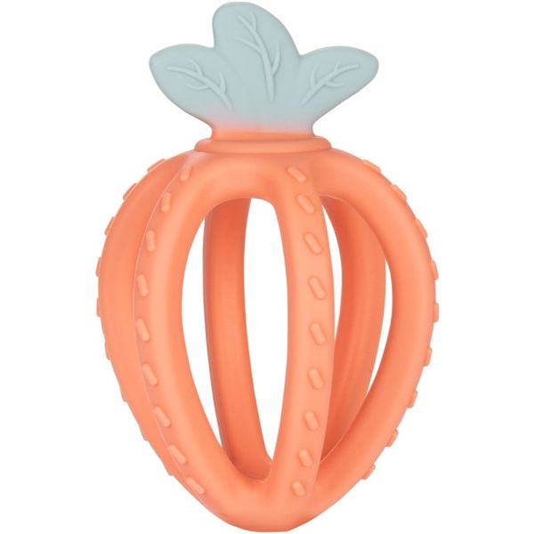 Canpol Babies Canpol babies Silicone Sensory Teether Strawberry Orange grickalica za bebe Orange 3m+ 1 kom