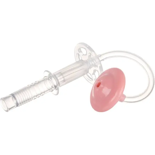 Canpol babies Canpol babies Straw silikonska slamčica s utegom Pink 1 kom