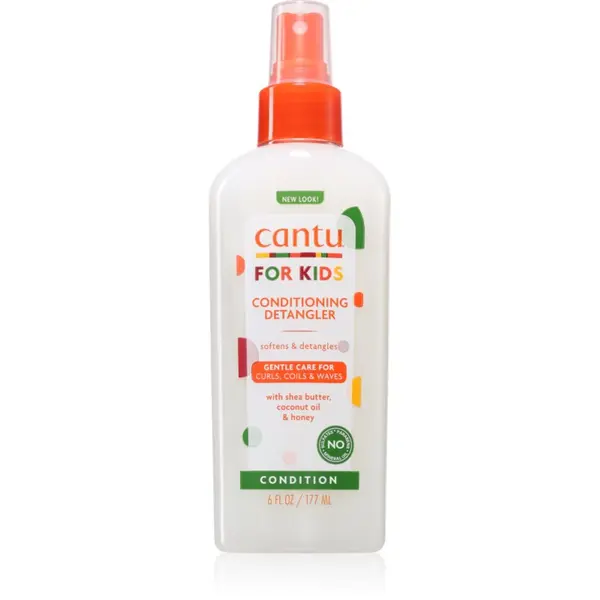 CANTU CANTU For Kids Care Detangler sprej za jednostavno raščešljavanje kose za valovitu i kovrčavu kosu 177 ml