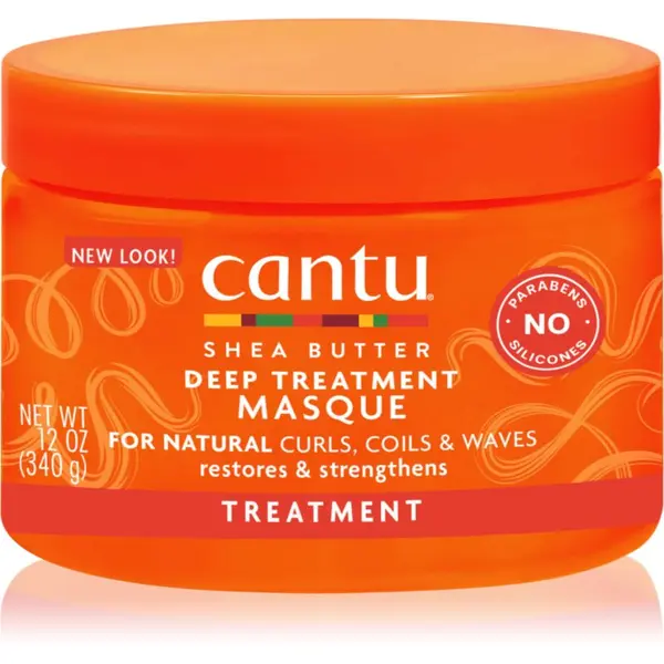 CANTU CANTU Shea Butter Deep Treatment Mask maska za dubinsku regeneraciju za valovitu i kovrčavu kosu 340 g
