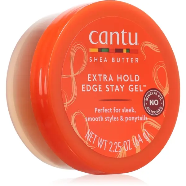 CANTU CANTU Shea Butter Extra Hold Edge gel za učvršćivanje za valovitu i kovrčavu kosu sa shea maslacem 67 ml