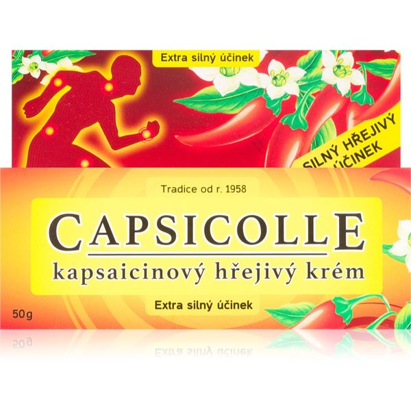 Capsicolle Capsicolle Capsaicin cream hot krema s pojačanim učinkom za umorne mišiće i zglobove 50 g