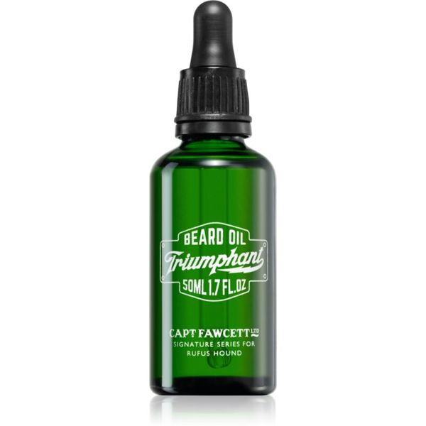 Captain Fawcett Captain Fawcett Beard Oil Rufus Hound's Triumphant ulje za bradu za muškarce 50 ml