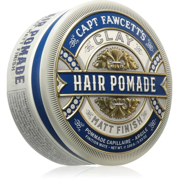 Captain Fawcett Captain Fawcett Clay Hair Pomade matirajuća pomada za kosu za muškarce 100 g