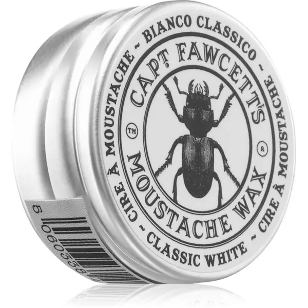 Captain Fawcett Captain Fawcett Moustache Wax Bianco Classico vosak za brkove 15 ml