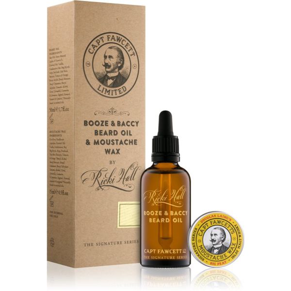 Captain Fawcett Captain Fawcett Ricki Hall´s poklon set (za bradu i brkove)