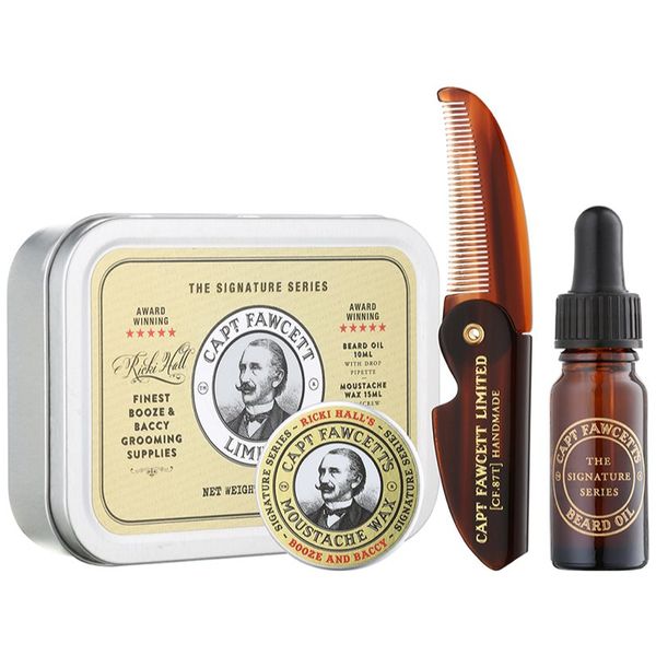 Captain Fawcett Captain Fawcett Ricki Hall´s poklon set (za bradu i brkove) za muškarce