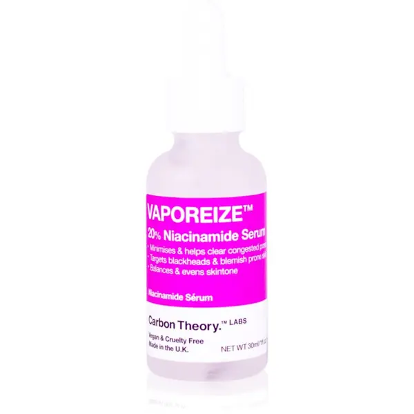 Carbon Theory Carbon Theory Vaporeize 20% Niacinamide Serum serum za lice s niacinamidom i cinkom 30 ml