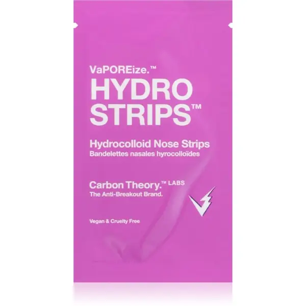 Carbon Theory Carbon Theory Vaporeize Hydro Strips flaster za čišćenje začepljenih pora na nosu 8 kom