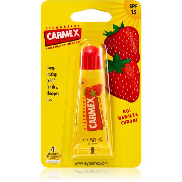Carmex Carmex Strawberry balzam za usne u tubi SPF 15 10 g